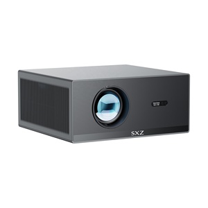 Projecteur de jeux vidéo intelligent Full HD 3D pour cinéma maison, projecteur de films 1080P 800 ANSI Lumens haute luminosité, projecteur numérique 4K pour téléphone 5G - Product Image 1
