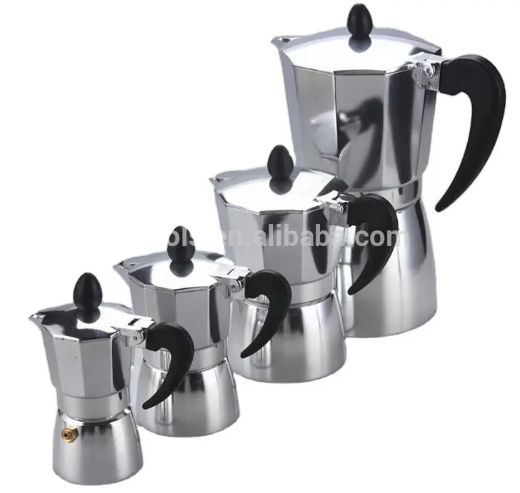 wholesale caffettiera cafetiere espresso expresso moka stove top coffee maker machine 9 cup