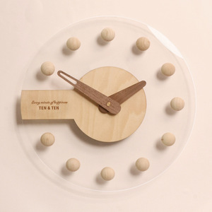 Rustic Farmhouse Wall <strong>Clock</strong> 12 Inch Battery Operated Silent Non Ticking <strong>Vintage</strong> <strong>Wooden</strong> Mdf <strong>Clock</strong> Home <strong>Decor</strong> for Kitchen Living - Product Image 2
