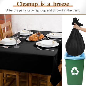 Solid Color Disposable Tablecloth Household Waterproof And Oil-proof Environmentally Friendly Light Luxury Tablecloth - Product Image 5