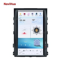 Lecteur multimédia MP5 DVD de style Tesla Navihua 16 pouces, écran tactile IPS, autoradio Android pour TOYOTA LAND CRUISER LC200