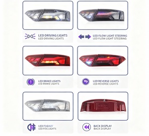 Gruppo Fanali Posteriori LED per Auto A5 S5, Stile RS5, Luci di Marcia, Freno e Indicatori di Direzione per Audi A5 S5 B8 B8.5 2008-2016 - Product Image 3