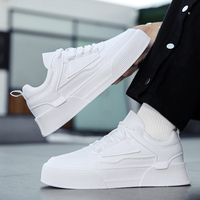 Chaussures blanches pour hommes de style simple, conçues par un designer original, chaussures décontractées unisexes multifonctionnelles