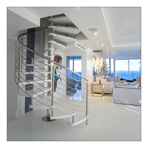 Peldaños de Escalera de Caracol de Madera Maciza de Alta Resistencia, <span class=keywords><strong>Escalones</strong></span> <span class=keywords><strong>Prefabricados</strong></span> de Madera Dura para Escaleras de Caracol con Estructura Metálica - Product Image 1