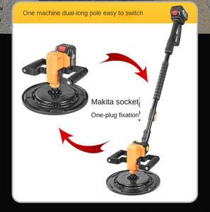 Lithium-Verlängerungsstange Diamant-Schleifmittel Variable Geschwindigkeit Putzmaschine Zement-Mörtel Wandspachtel Bodenglätter Schleifgerät - Product Image 5
