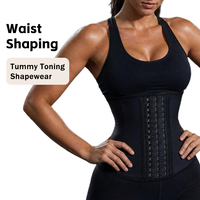 Ceinture de compression abdominale en latex pour le sport et le fitness, ajustement serré, pour maintenir la taille