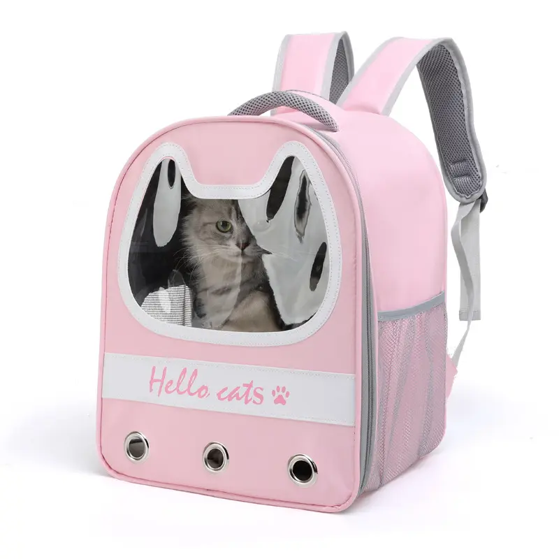 Space Capsule Dog Pet Carrier Bag Waterproof Pu Leather Portable Breathable Cat Carrying Bags Space Capsule Dog Pet Carrier Bag