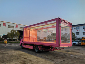 Camion de remorquage neuf <span class=keywords><strong>d</strong></span>'usine, type Flying Wing, avec ailes latérales, pour transport de marchandises en fourgon ouvert - Product Image 2