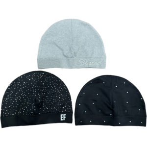 Gorro de lujo con pedrería brillante, diseño personalizado, forro de satén, embalaje, gorra de calle, gorra musical, gorra unisex para correr - Product Image 1