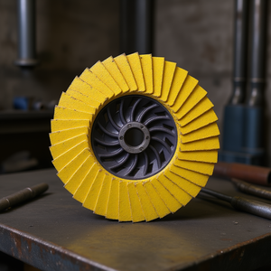 Disco de Láminas Cerámicas Amarillas Ttake 115x22 mm con Soporte de Nylon para Pulir Abrasivos - Product Image 3