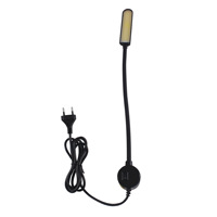 Machine à coudre Portable 110-265V 6W LED lampe de travail Base de montage magnétique lampe à col de cygne pour établi tours