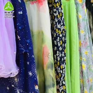 Saia de seda para mulheres, roupas de segunda mão japonesa - Product Image 3