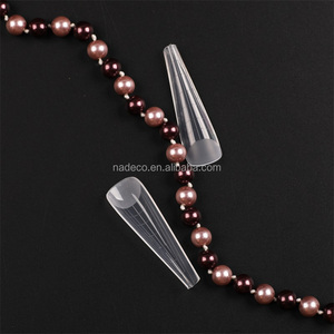 Hướng Dẫn Mới Dòng Matte Phong Cách Trên Hình Dạng Siêu Lớn Kích Thước Ngón Tay Cái Kép Hệ Thống Móng Tay Hình Dạng Quan Tài Hình Dạng Mở Rộng Móng Tay - Product Image 5