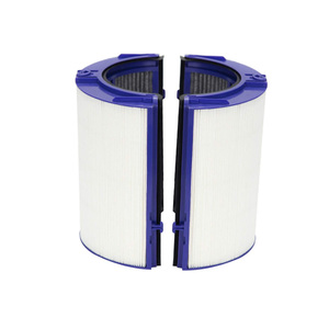 Filtre en papier pour <span class=keywords><strong>purificateur</strong></span> <span class=keywords><strong>d</strong></span>'<span class=keywords><strong>air</strong></span> sans pales <span class=keywords><strong>Dyson</strong></span> HP06/TP06/TP09, alimentation manuelle, pour usage domestique - Product Image 1