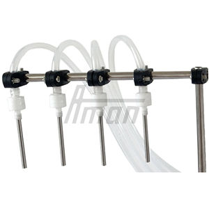 Machine de remplissage de liquides numérique électrique semi-automatique à 4 buses, haute précision (<0,5%), 220V, garantie 1 an, pour l'alimentation et les boissons - Product Image 2