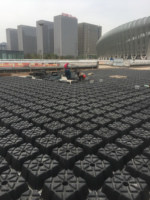 Système de coffrage de plafond écologique, moderne, léger, à taille réglable, en plastique, réutilisable, pour dalles alvéolées