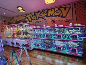 Multiplayer 4-Player Claw Arcade <b>Machine</b> Coin Operated Prize Vending Crane <b>Machine</b> Indoor Outdoor Commercial <b>Amusement</b> - Product Image 6
