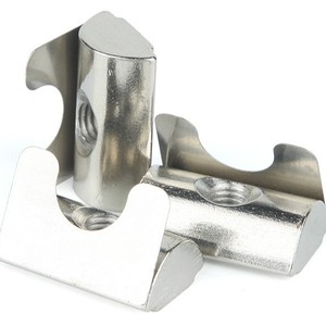 Chuangying Spring Nut M10 Polished Flat Head Metric 18mm For Aluminum Profile - Product Image 4