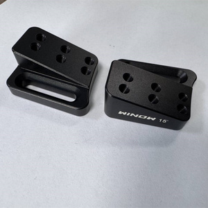 Winowsports Arb02 còn lại tay lái TT tay lái điều chỉnh chiều cao Bộ chuyển đổi cho TT xe đạp 10 độ 15 độ tay vịn Pad - Product Image 3
