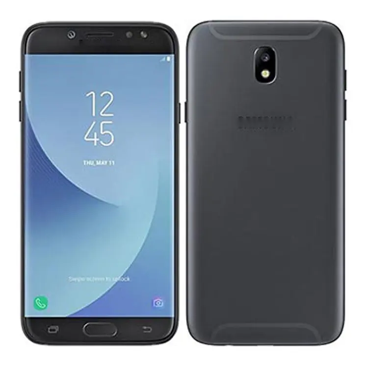 Orijinal fabrika toptan ucuz fiyat Samsung J7 PRO J730 telefon 1 SIM kartları 32GB kullanılan cep Unlocked imalatı telefon