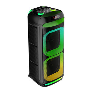 Abs8203 8 "* 2 xách tay PA Hệ thống loa ngoài trời Loa di động PA hệ thống với không dây Microphone Đảng đèn - Product Image 4