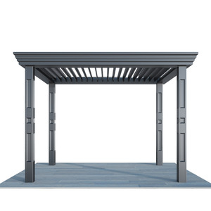 Vườn Xây Dựng Gazebo Ngoài Trời Làm Vườn Lều Chống Nắng Bóng Râm Pergola Tán Cây Mô Hình Gian Hàng Mái Nhôm Sân Hiên - Product Image 5
