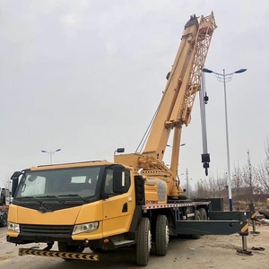 Excellent Condition Used 70 Ton Construction Truck <b>Crane</b> with Motor Gearbox Engine Pump - Product Image 3