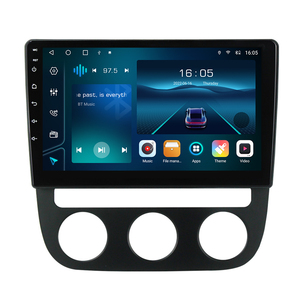 วิทยุติดรถยนต์ Krando ขนาด 10 นิ้ว พร้อมระบบนำทาง GPS ระบบแอนดรอยด์ สำหรับรถยนต์ VW Jetta ปี 2005-2010 รองรับ Wireless Carplay หน่วยความจำ 64GB 128GB - Product Image 1