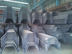 SPU-II/Tipe 2 Tumpukan Lembar Baja 400*100*10.5MM * 48.0KG/M Tumpukan Lembar U Profil Baja - Product Image 4