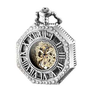 <span class=keywords><strong>Montre</strong></span> Mécanique Octogonale Vintage de Haute Qualité, <span class=keywords><strong>Montre</strong></span> de Poche <span class=keywords><strong>Ancienne</strong></span> pour Hommes et Femmes - Product Image 3