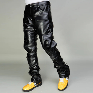 Personalizzabile uomo Outdoor Streetwear Casual Custom Oil era Skinny impilati pantaloni Cargo giacca a vento giacca Cargo - Product Image 1