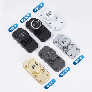 Furniture <b>Lock</b> Pin Combination <b>Lock</b> Zinc Alloy Keyless Easy Installation Modern Minimalist Drawer Door <b>Cabinet</b> Latch - Product Image 1