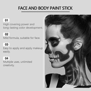 Eelhope-<span class=keywords><strong>Palette</strong></span> <span class=keywords><strong>de</strong></span> maquillage coloré Clown d'Halloween, fournitures pour le maquillage <span class=keywords><strong>de</strong></span> fête - Product Image 4