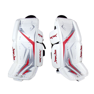 Protectores de Pierna Vik-Max 2026 para Hockey sobre Hielo, Hockey sobre Césped y Hockey sobre Ruedas, Incluye Bolsa de Transporte - Product Image 1