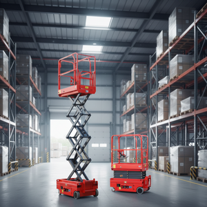 4m Mini Kendinden Tahrikli Makaslı Platform Elektrikli Mobil Hidrolik Asansör, İç Mekan Bakımı ve Montajı için Sessiz Çalışma Özelliğiyle - Product Image 6