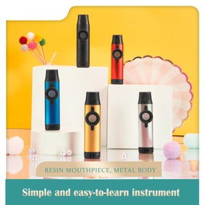 Nouveau Style Couleur Métal Partie Jouer Chanter <span class=keywords><strong>Chanson</strong></span> Petit Instrument Drôle Son Pet Sons Kazoo - Product Image 5