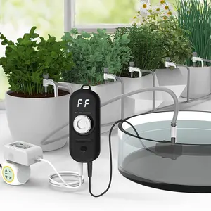 3m 펌프 식물 급수 장치 타이머 스마트 드립 관개 키트 자동 가정 정원 식물 자체 급수 시스템