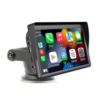 7 pouces autoradio multimédia lecteur vidéo Android Auto Carplay sans fil et sans fil Android Auto Portable écran tactile universel