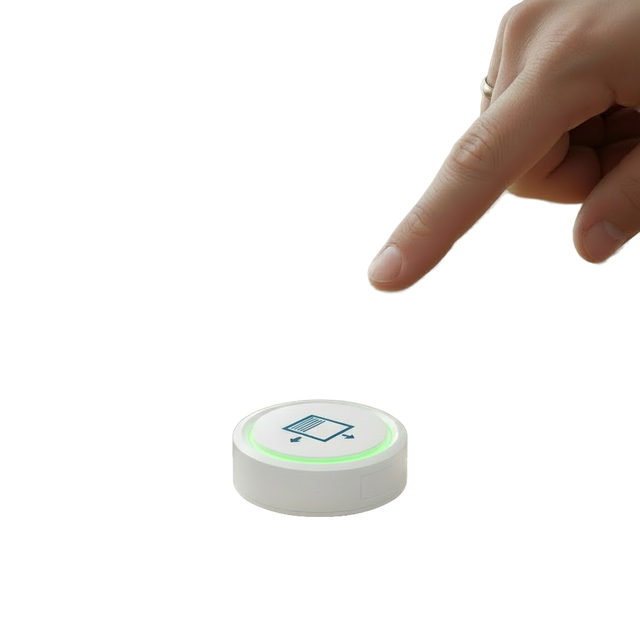 SATECH SCiE5 MQTT Buzzer/SOS/LED Indicators/Push Button Programmable BLE5.0 IBeacon Eddystone Tag