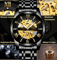 Montre mécanique automatique de luxe en acier inoxydable 41 mm, étanche, lumineuse, avec logo personnalisé, fabricant OEM pour hommes