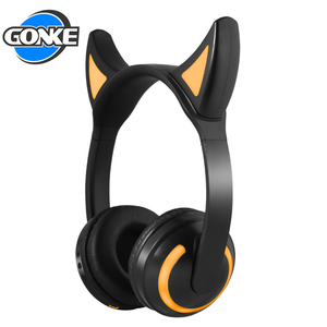 Promoción Popular regalo lindo diseño de oreja de gato azulejos de LED brillante azulejos auriculares - Product Image 4