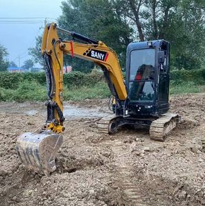 Mini excavadora SANY SY35U, excavadora de cadenas usada, precio bajo, envío gratis, nuevo modelo, hidráulica, agrícola - Product Image 3