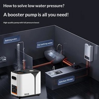 Pompe de surpression à fréquence variable AC35/AC40 en fer OEM pour usage domestique ; Pompe à eau chaude/froide entièrement automatique silencieuse à haute pression