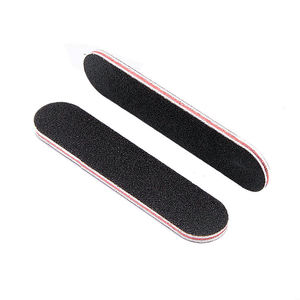 Çift yan Mini düz desen profesyonel tırnak törpüsü <span class=keywords><strong>100</strong></span>/<span class=keywords><strong>180</strong></span> <span class=keywords><strong>Grit</strong></span> zımpara zımpara kurulu özel Logo - Product Image 3