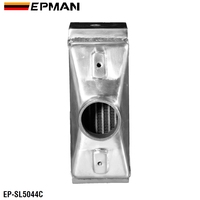 Intercooler Universale EPMAN Turbo Liquido-Aria Frontale da 3 Pollici in Alluminio, Raffreddatore Acqua-Aria per Auto ad Alte Prestazioni EP-SL5044C