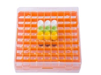 AMNGENT --- Cryoboxes, consumibles de tubo de uso de laboratorio 81 Wells Cajas criogénicas de PC de grado médico