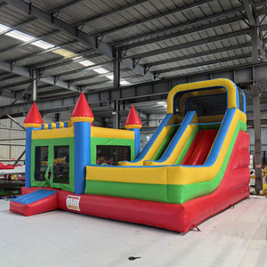 Castello Gonfiabile Winnie the <span class=keywords><strong>Pooh</strong></span> per Bambini, Piccolo Castello Rimbalzante per Famiglie con Scivolo - Taigebao - Attrezzatura per Divertimento - Product Image 5