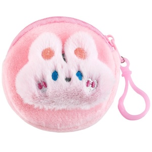Monederos de Peluche Suaves y Lindos al por Mayor, Cartera Pequeña para Monedas, Monedero Portátil con Diseño de Animal de Dibujos Animados y Gancho, el Mejor Regalo para Niños - Product Image 5