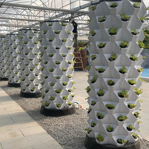 Sistemas de Cultivo Verticales para Plantas de Interior, Sistema Completo de Cultivo Hidropónico y Aeropónico en Columna para Jardín Doméstico - Product Image 1