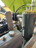 Compresseur d'air 185 cfm compresseur à vis haute pression pour le forage minier